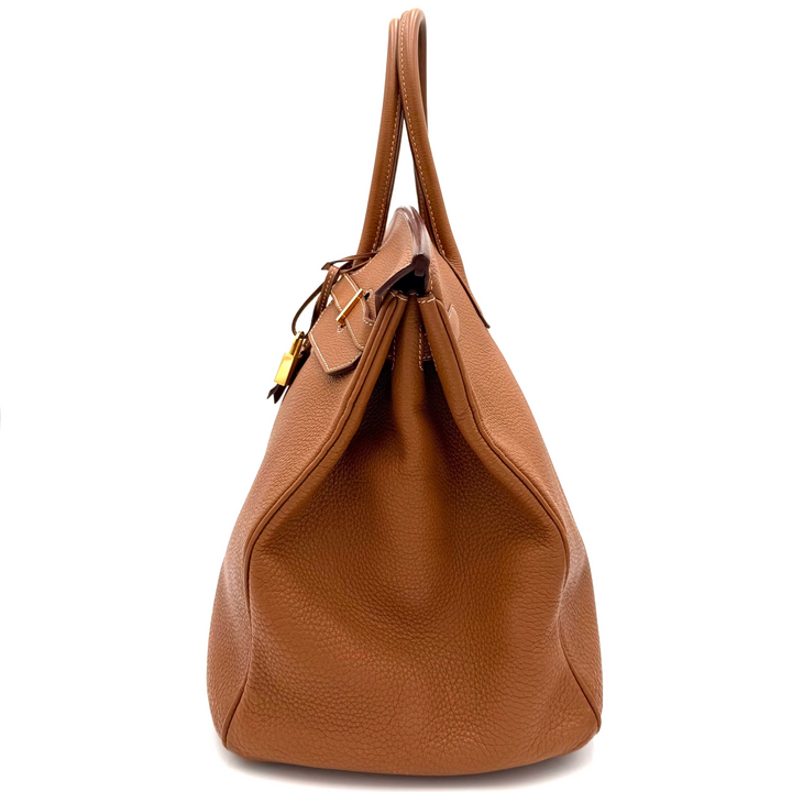 Birkin 40 Gold Togo Leather With Gold Hardware