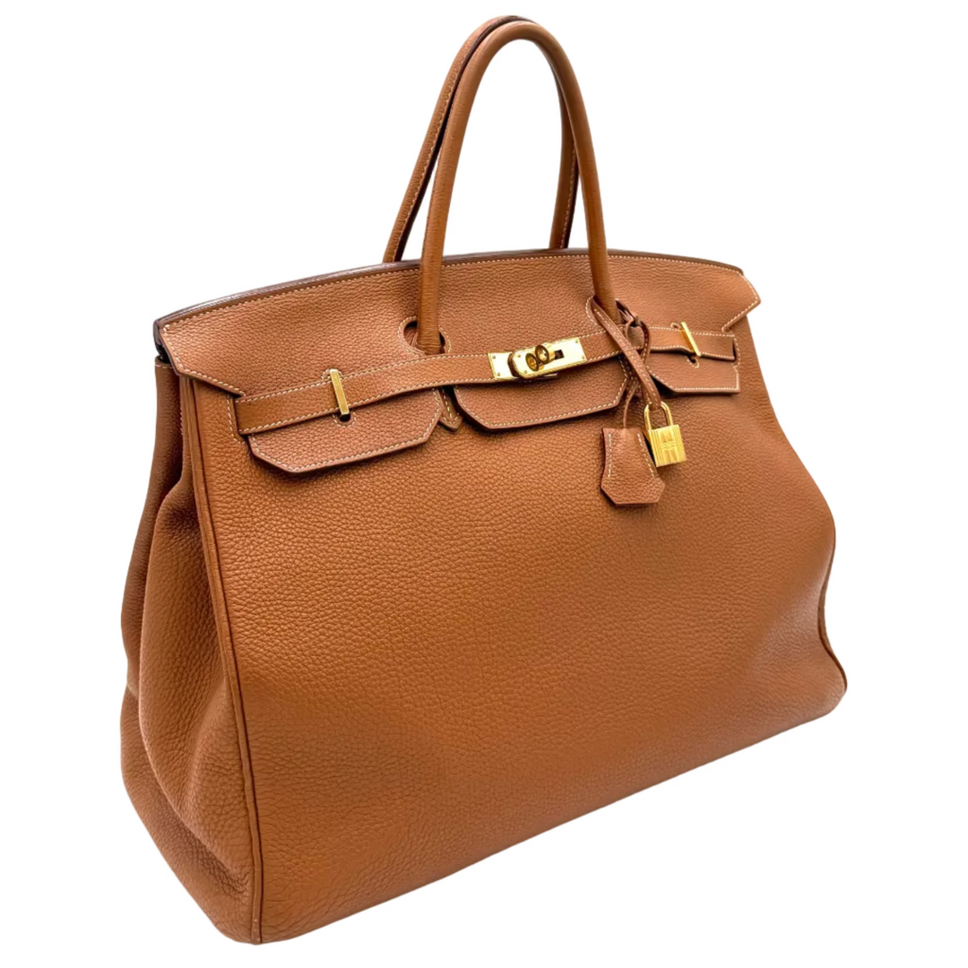 Birkin 40 Gold Togo Leather With Gold Hardware