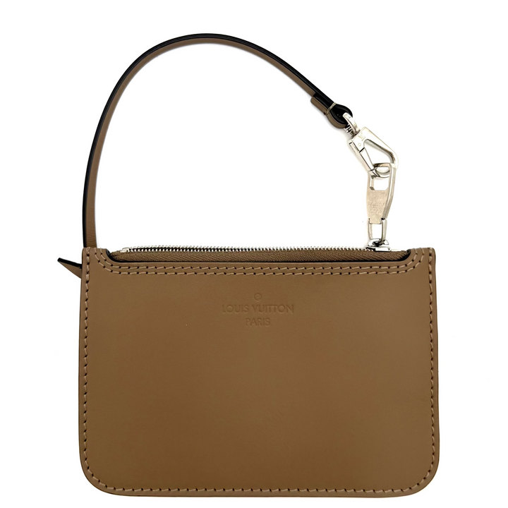 Leather Mini Pouch with Strap