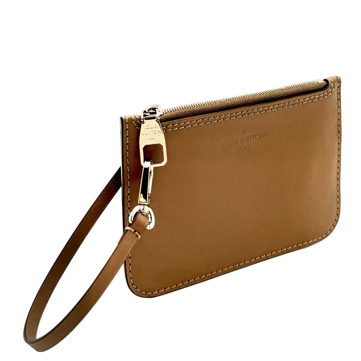 Leather Mini Pouch with Strap