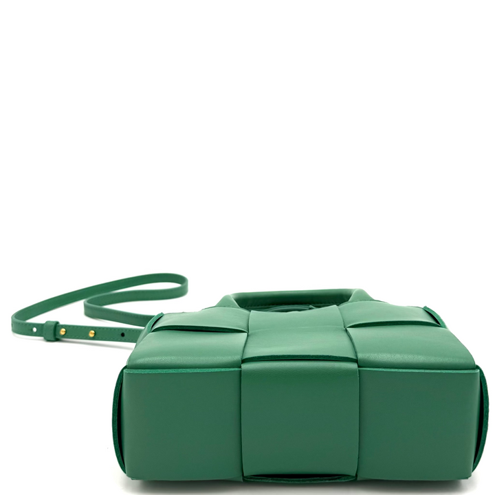 Intrecciato Candy Arco Tote in Mermaid Green
