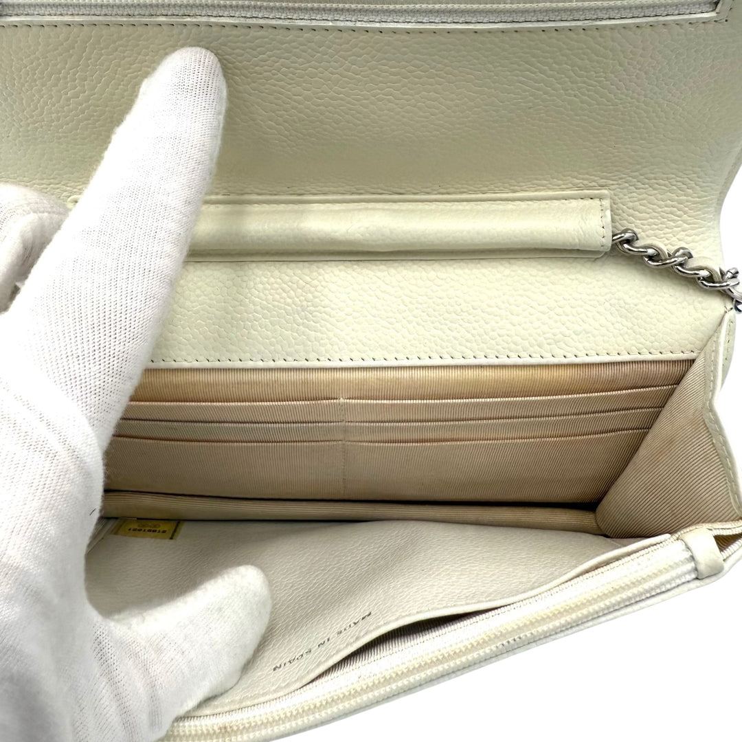 Custom Painted Caviar Wallet on Chain