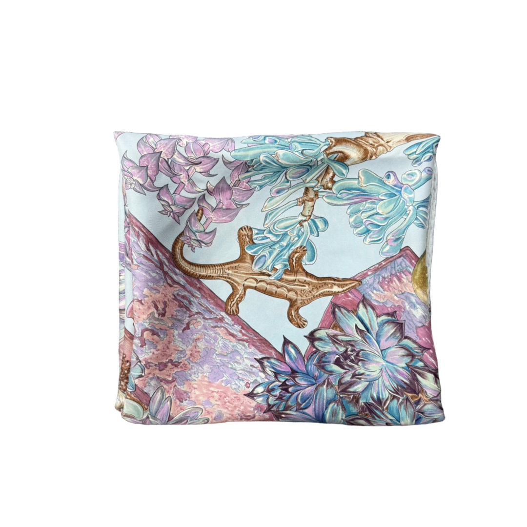 Jardin Secret Silk Scarf By Valerie Dawlat-Dumoulin