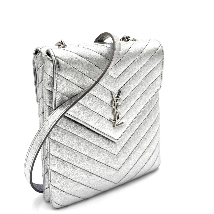 Monogram Matelasse Double Flap Bag