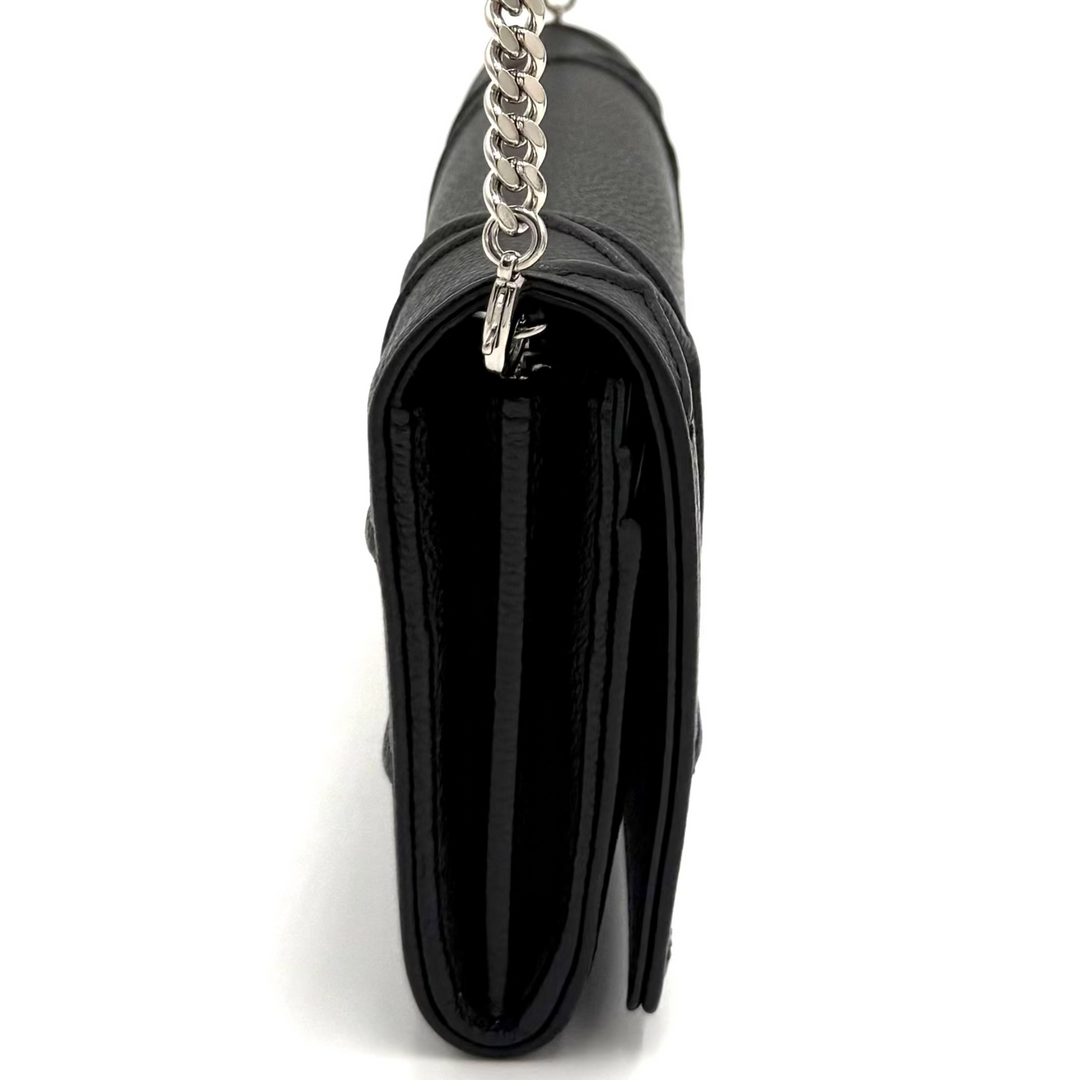 Diorama Black Wallet on Chain