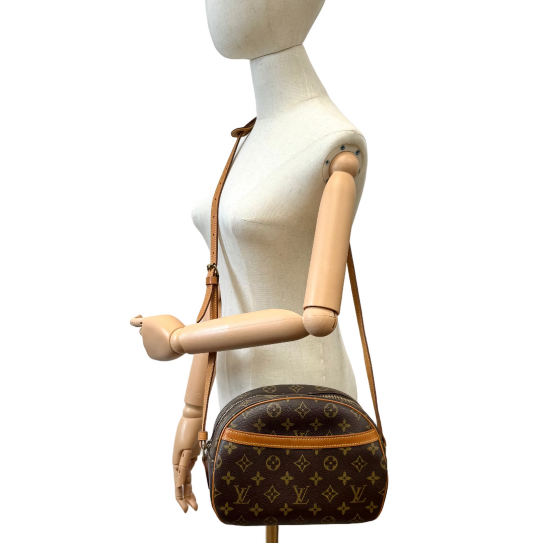 Monogram Canvas Blois Vintage Crossbody Bag