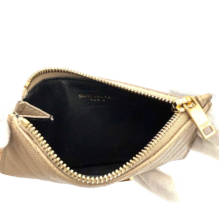 Cassandre Matelassé Fragments Graine de Poudre Leather Card Case