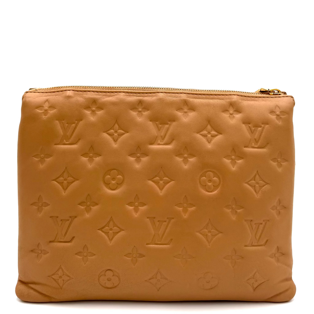 Coussin PM Monogram Embossed Leather Bag