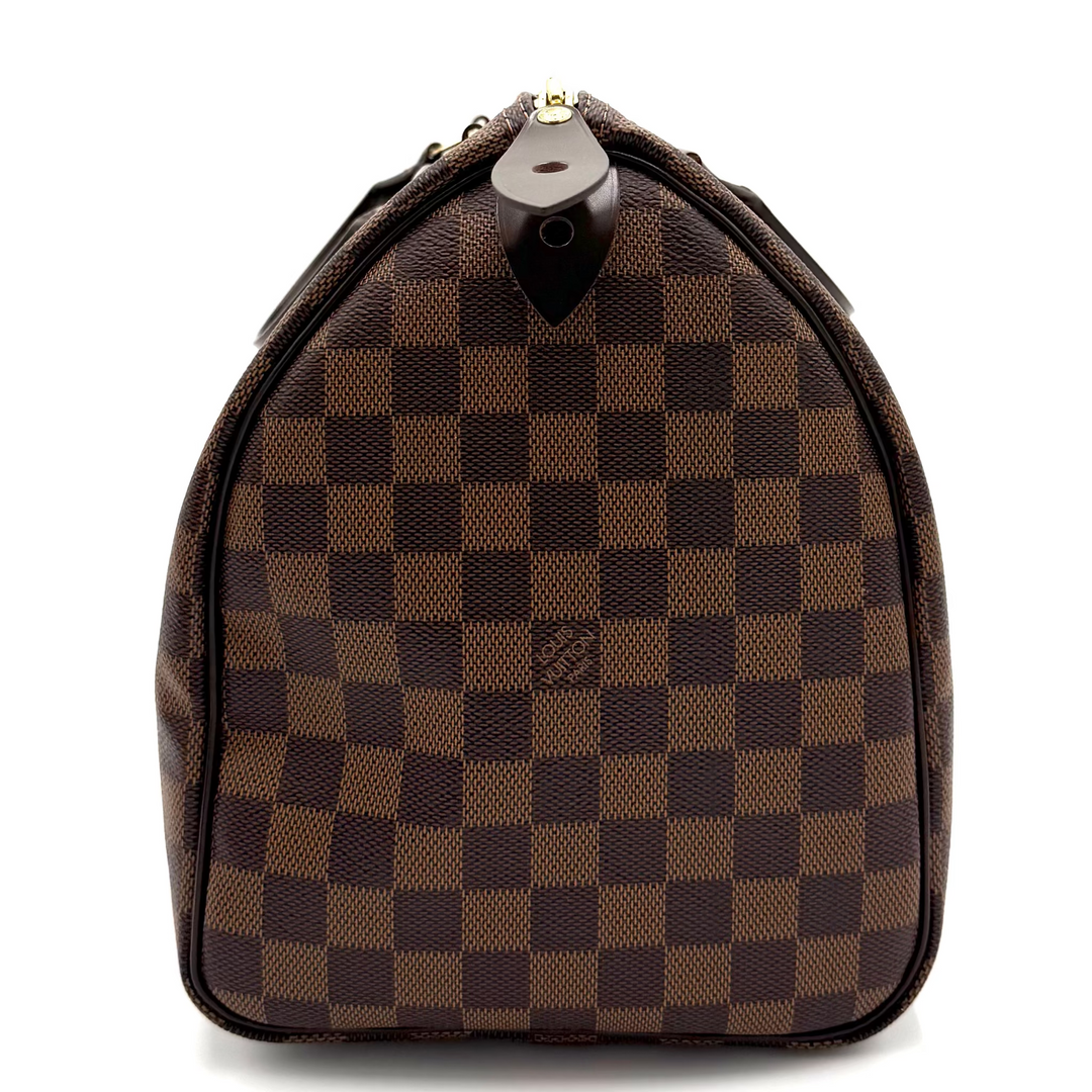 Speedy 35 Damier Ebene Canvas Bag