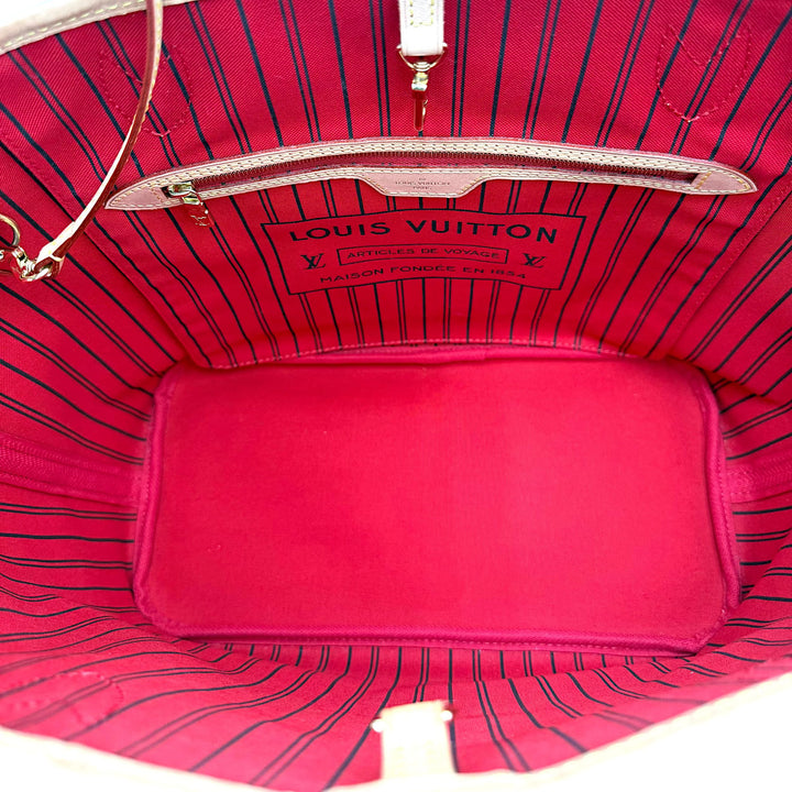 Neverfull MM Monogram Canvas Tote Bag with Pochette