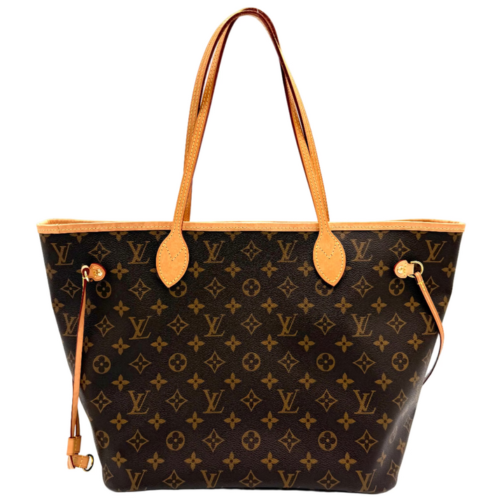 Neverfull MM Monogram Canvas Tote Bag with Pochette