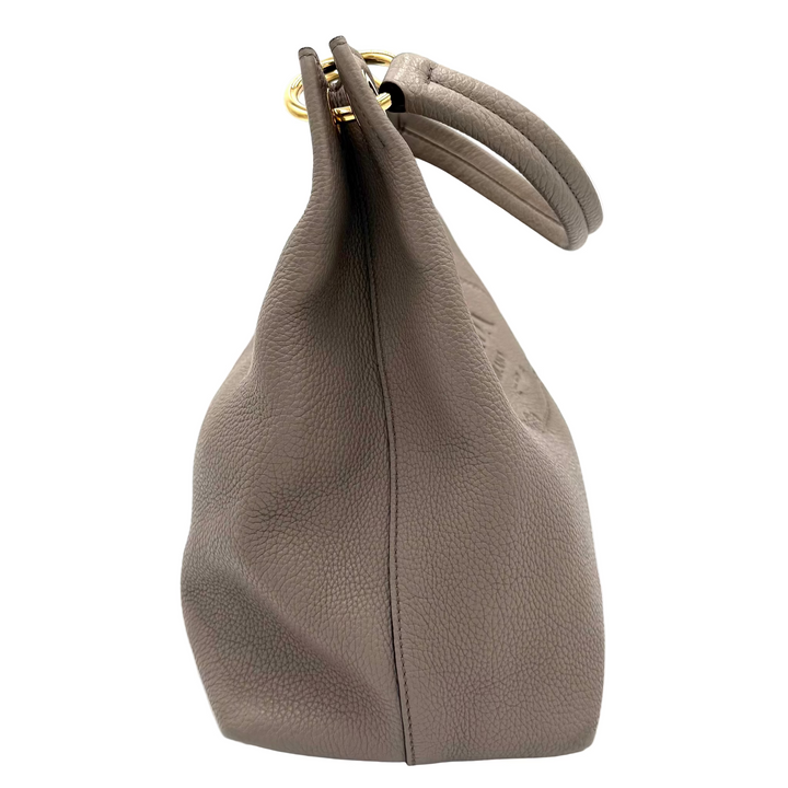 Vitello Phenix Logo Hobo Bag
