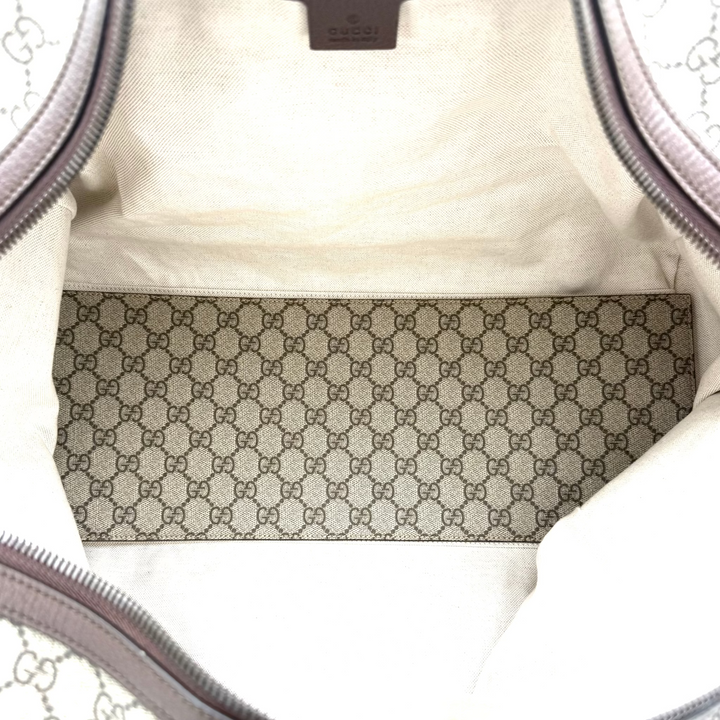 Ophidia GG Boston Canvas Bag
