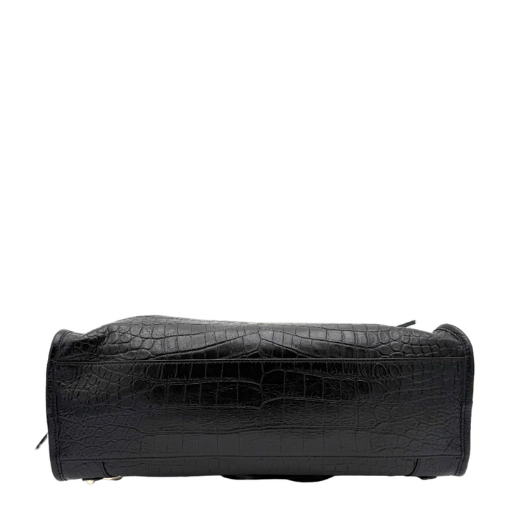 Classic City Croc-Embossed Agneau Leather Bag