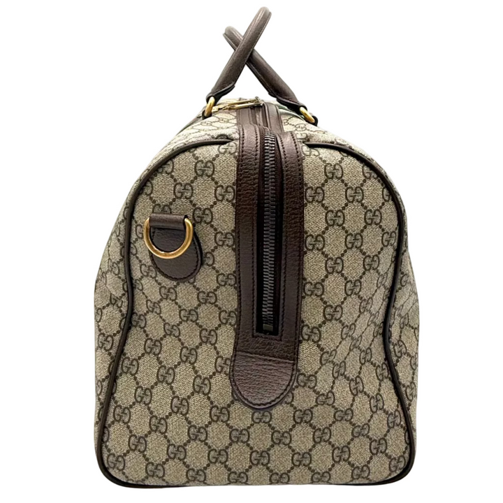 Ophidia GG Boston Canvas Bag