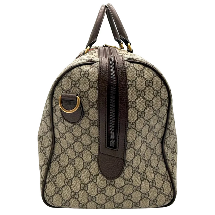 Ophidia GG Boston Canvas Bag