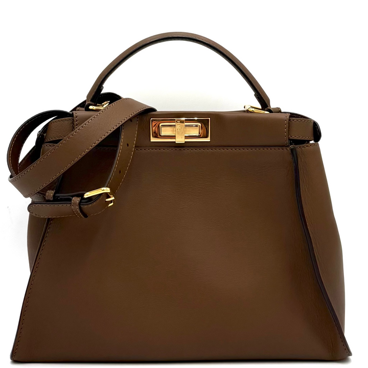 Peekaboo Medium Calfskin Leather Bag
