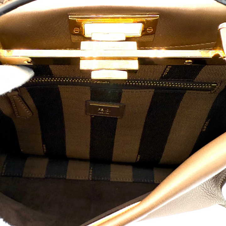 Peekaboo Medium Calfskin Leather Bag