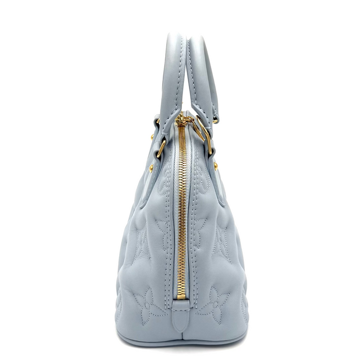 Alma BB Light Blue Bubblegum Leather Bag