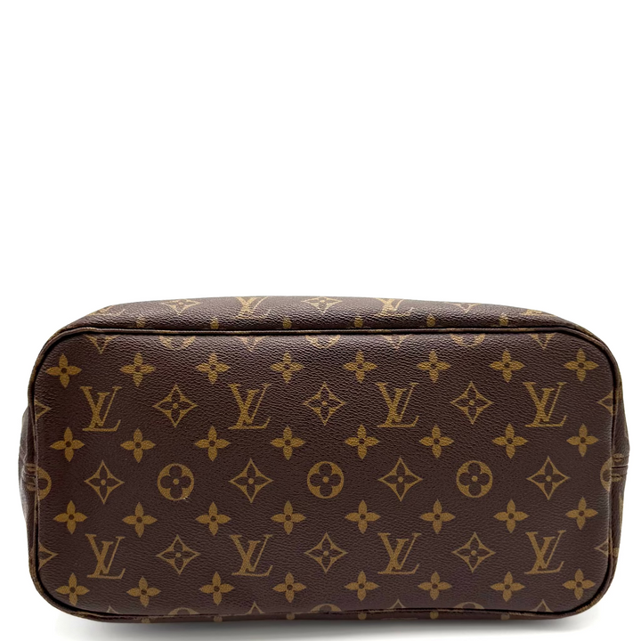 Monogram Canvas Neverfull MM with Pivoine Interior