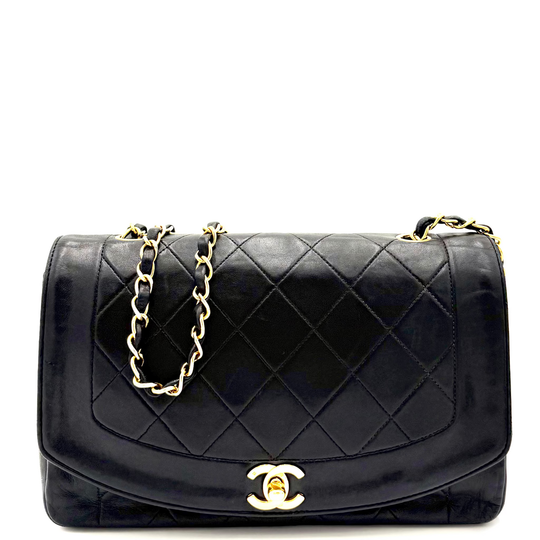 Vintage Classic Flap Diana Bag