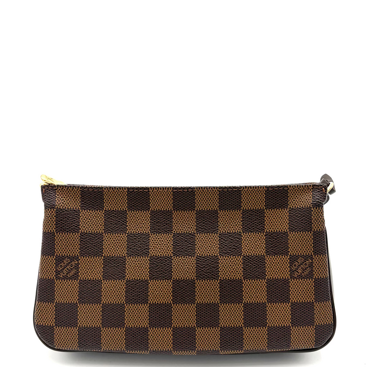 Navona Damier Ebene Canvas Pochette
