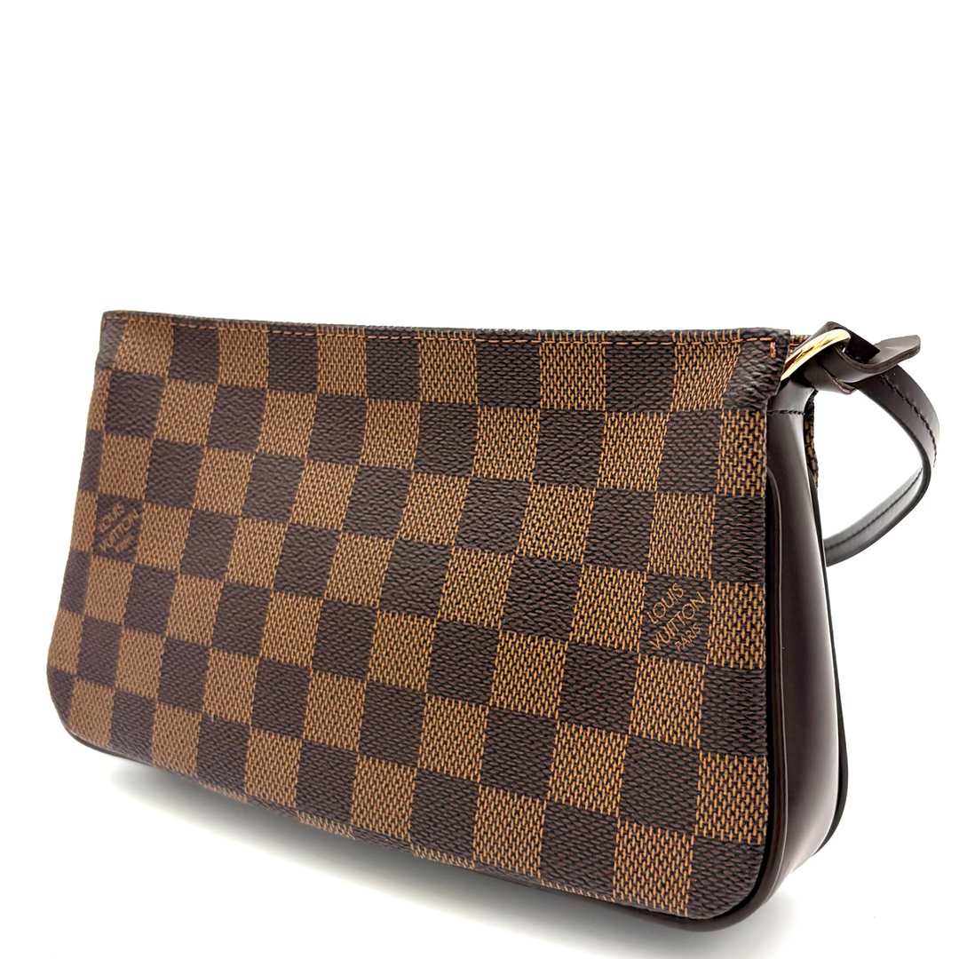 Navona Damier Ebene Canvas Pochette