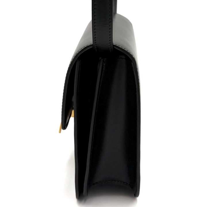 Classic Box Flap Teen Calfskin Leather Bag