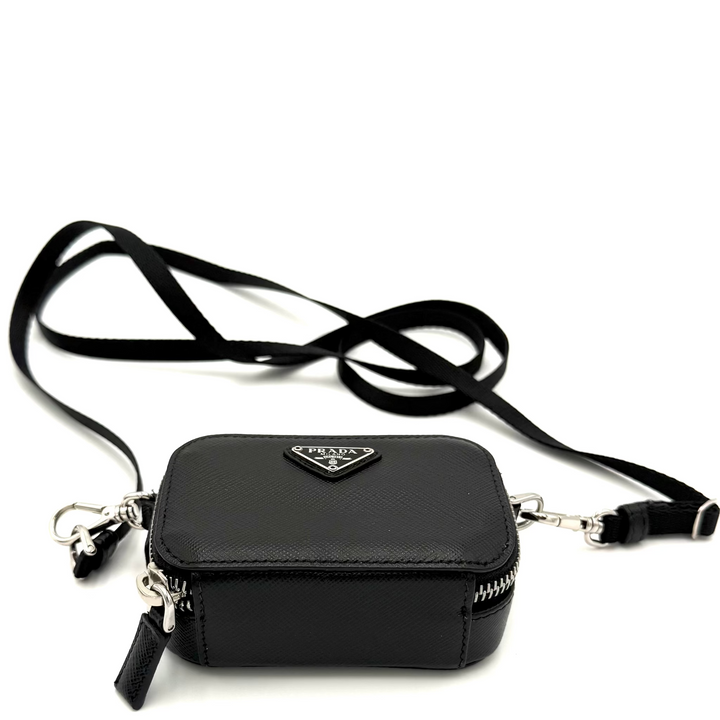 Saffiano Leather Mini Pouch