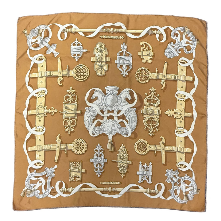 Ferronnerie Silk Scarf By Caty Latham