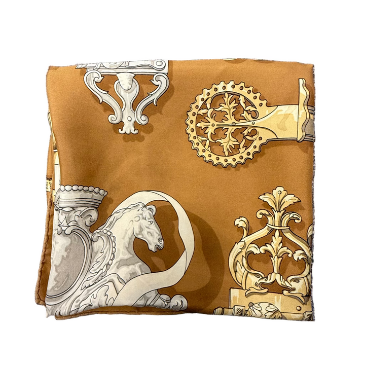 Ferronnerie Silk Scarf By Caty Latham