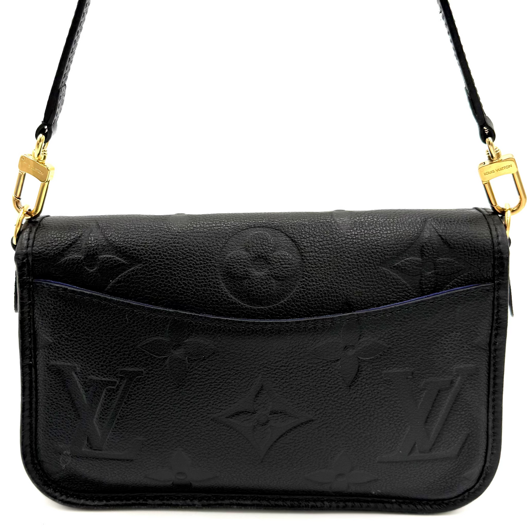 Diane Monogram Empreinte Leather Bag