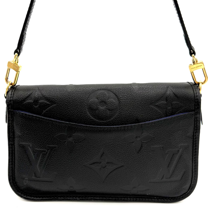 Diane Monogram Empreinte Leather Bag