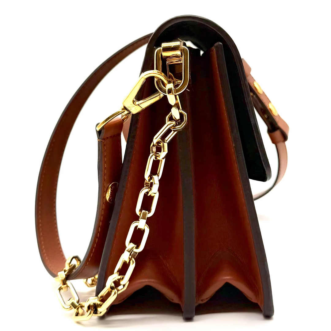 Dauphine MM Reverse Monogram Canvas Bag