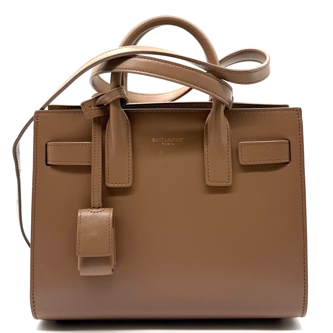 Sac de Jour Nano Calfskin Leather Bag