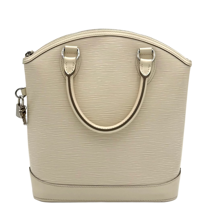 Lockit Ivory Epi Leather Bag
