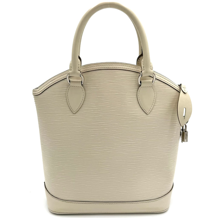 Lockit Ivory Epi Leather Bag