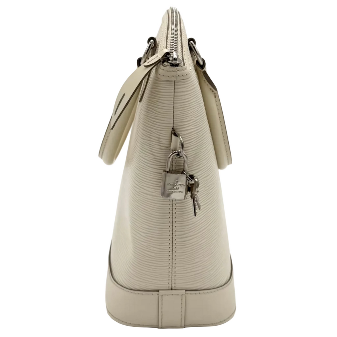 Lockit Ivory Epi Leather Bag