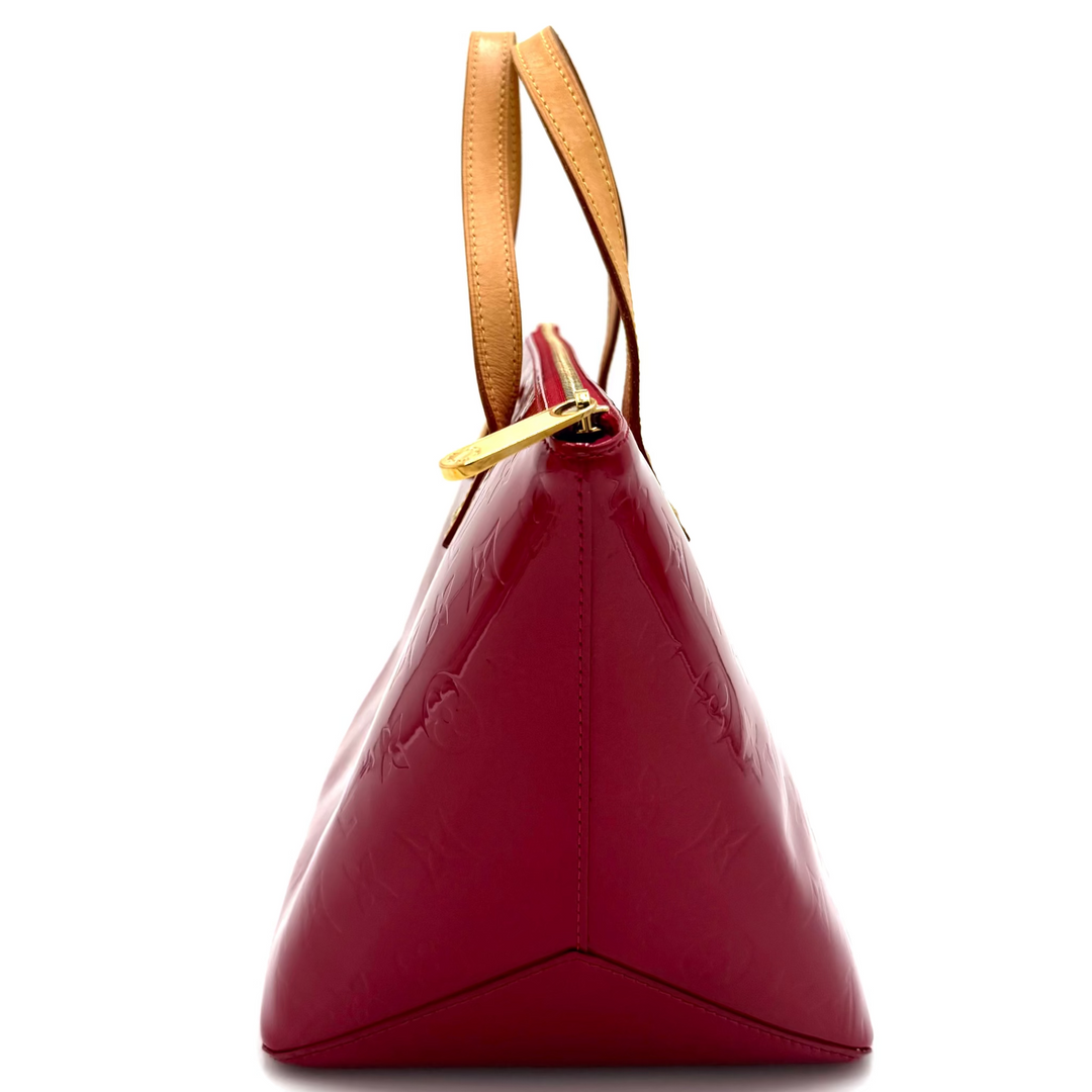 Bellevue Monogram Red Vernis PM