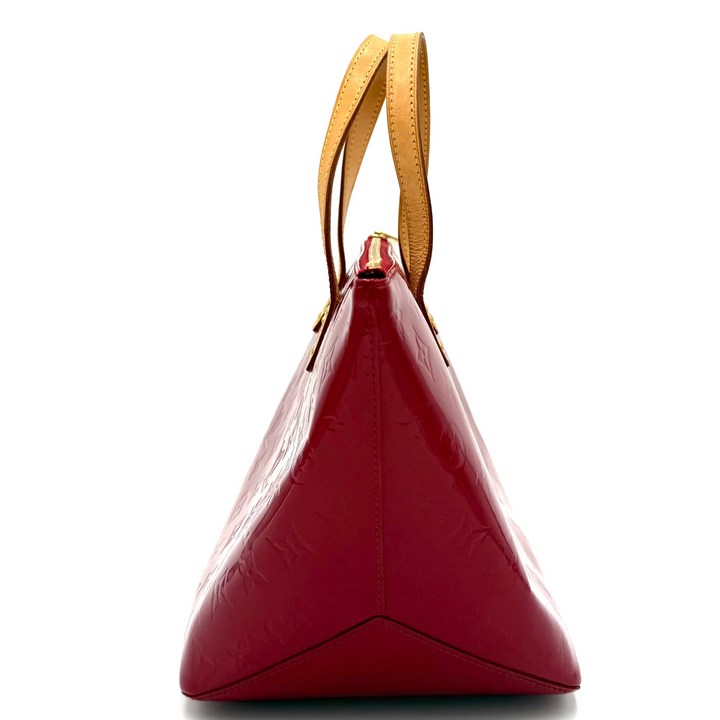 Bellevue Monogram Red Vernis PM