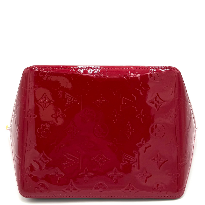 Bellevue Monogram Red Vernis PM