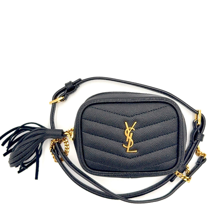 Baby Lou Grain de Poudre Crossbody Bag