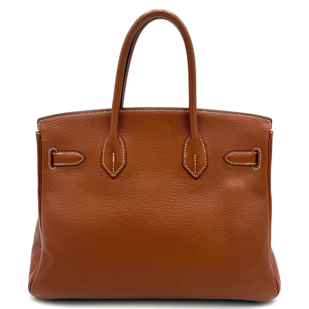 Birkin 30 Gold Togo Leather with Palladium Hardware