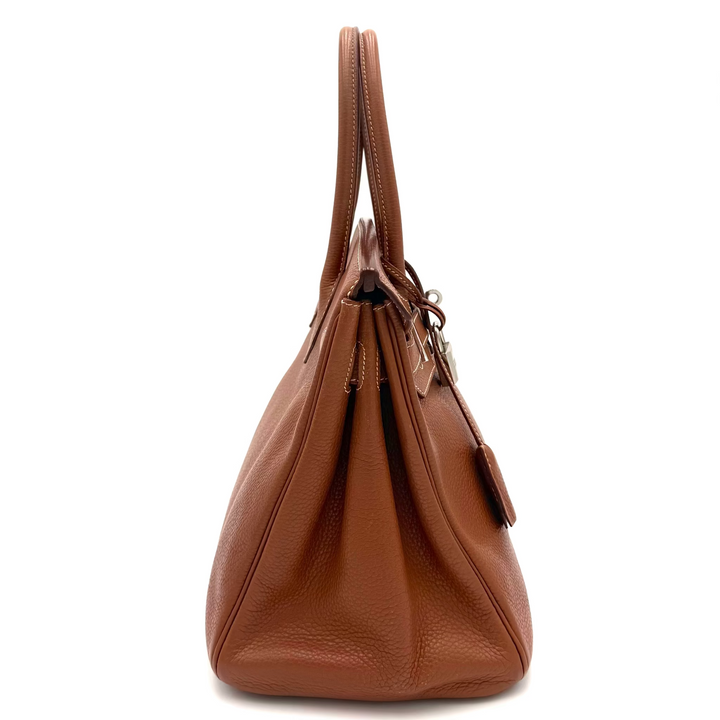 Birkin 30 Gold Togo Leather with Palladium Hardware