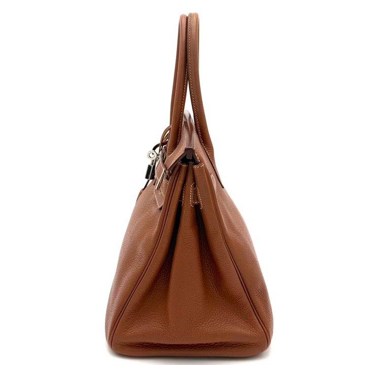 Birkin 30 Gold Togo Leather with Palladium Hardware