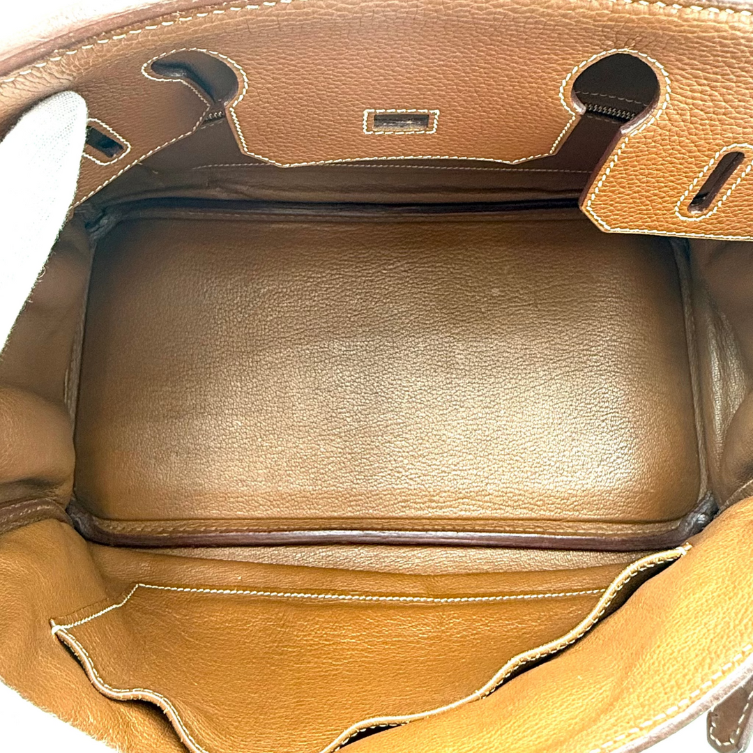 Birkin 30 Gold Togo Leather with Palladium Hardware