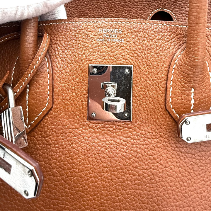 Birkin 30 Gold Togo Leather with Palladium Hardware