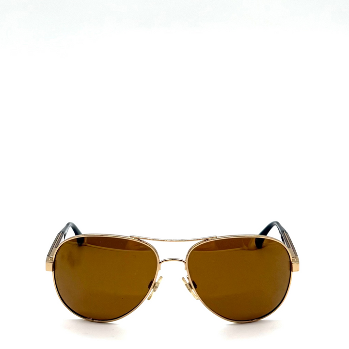 4179 Metal Aviator Sunglasses