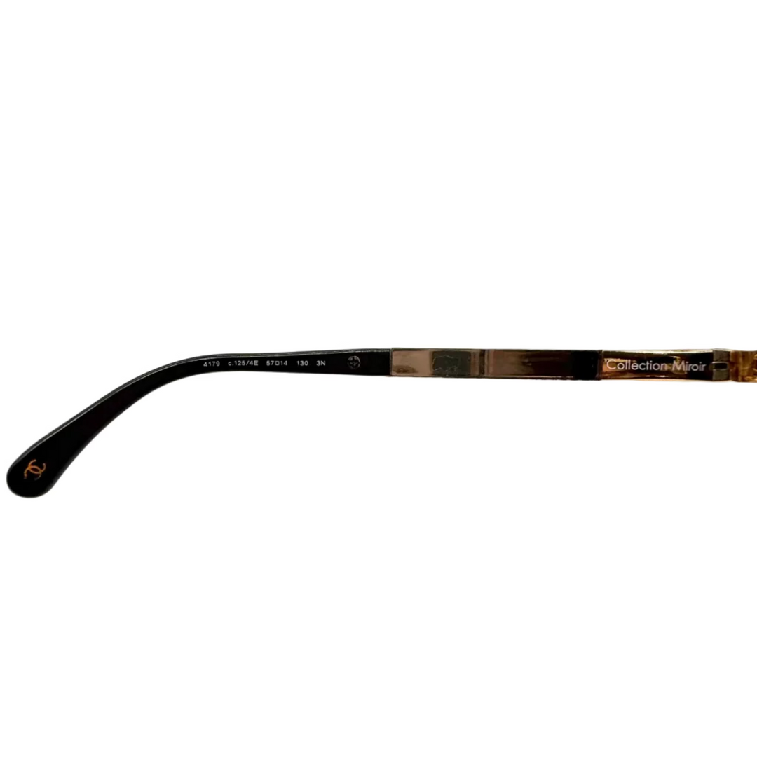 4179 Metal Aviator Sunglasses