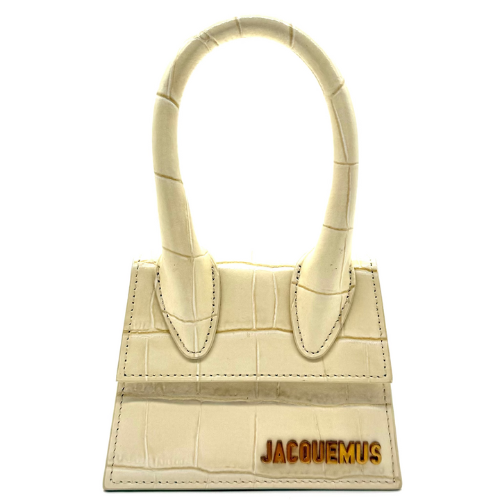 Le Chiquito Croc-Embossed Leather Mini Bag